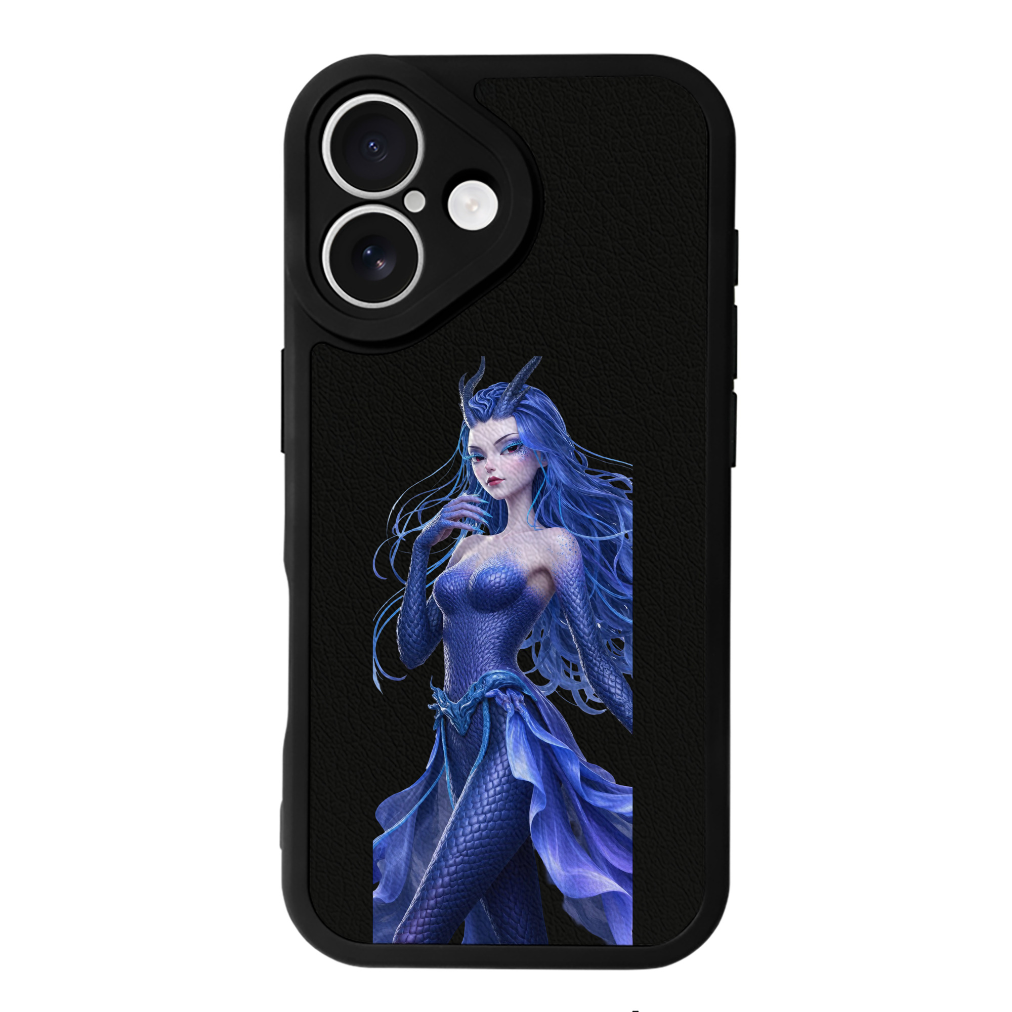 （画像用） Ne Zha 2 ナタ 魔童の大暴れ 【iPhone 16シリーズ対応】シリコンスマホケース（レザー調） 材質：シリコン